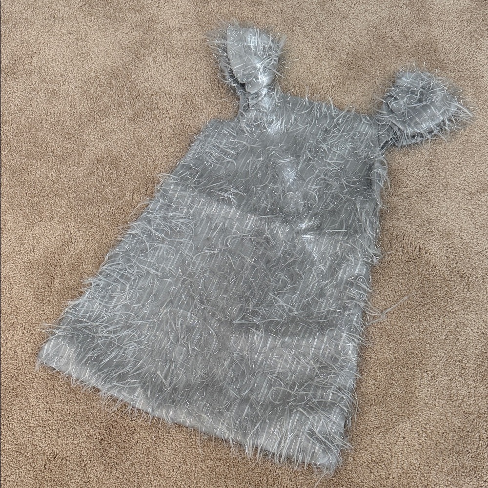 Zara Kids Silver Formal Dress perfect for the holidays